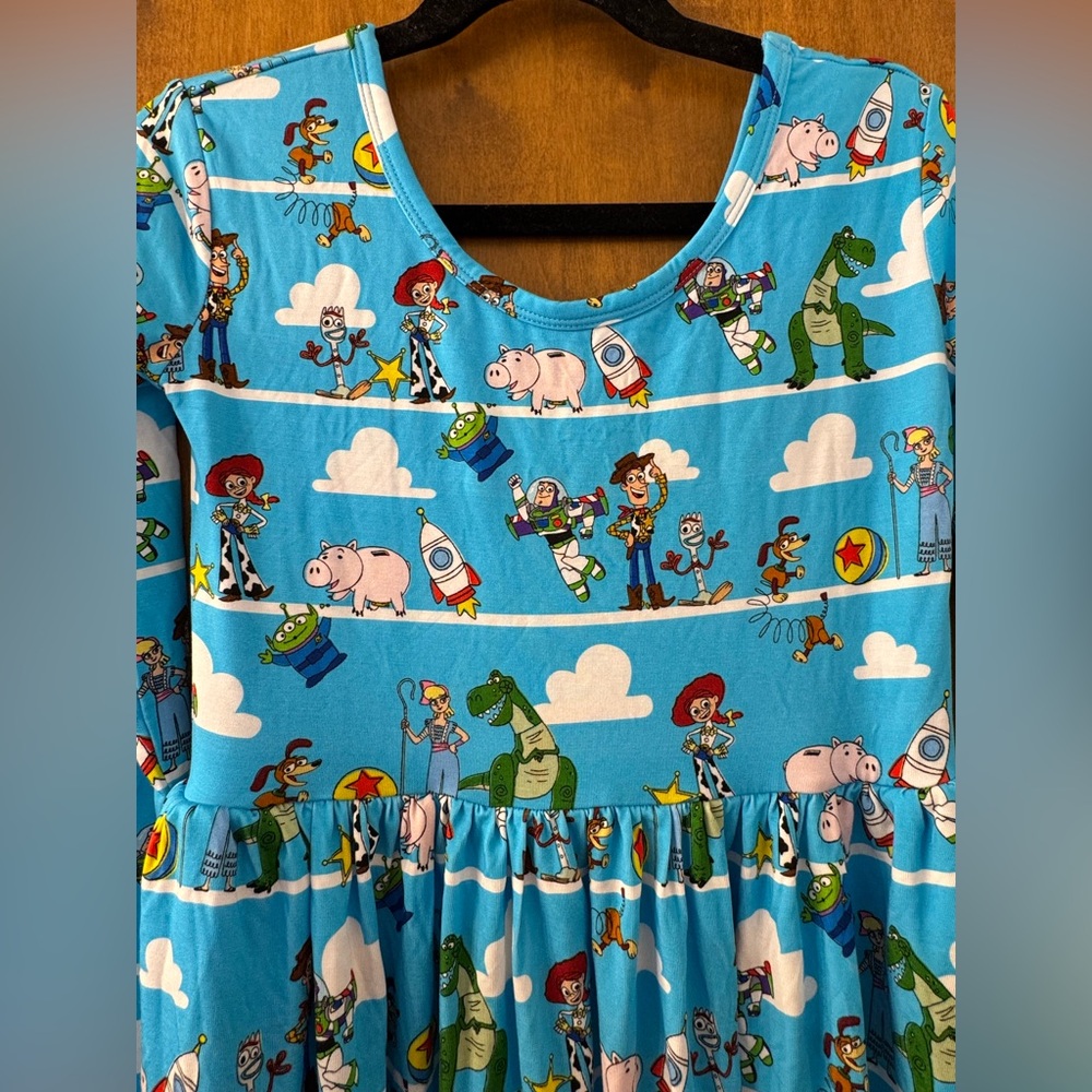 Little Sleepies Blue Toy Story Dress - Picture 6 of 16
